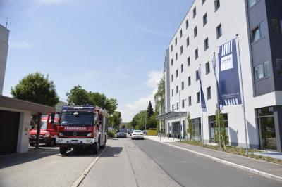 Schmorendes Enfeutungsgeraet loest Brandalarm im Hotel in Leinfelden-Echterdingen aus